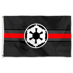Star Wars Star Trek fans banner New Galactic Empire Flag Banner Greg