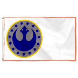 Star Wars Star Trek fans banner New Republic Flag Banner
