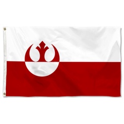 Star Wars Star Trek fans banner Rebel Alliance Flag Banner