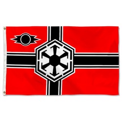 Star Wars Star Trek fans banner Sith Empire Flag Banner 02A