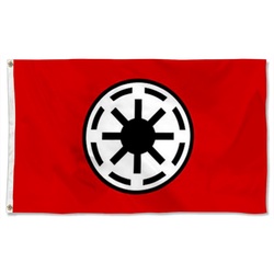 Star Wars Star Trek fans banner the Calactic Republic Flag Banner