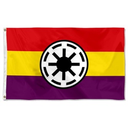 Star Wars Star Trek fans banner the Calactic Republic Flag Banner 06A