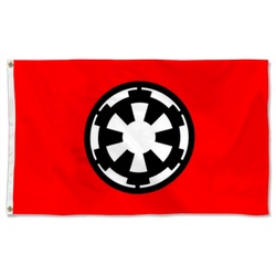 Star Wars Star Trek fans banner the Galactic Empire Flag Banner