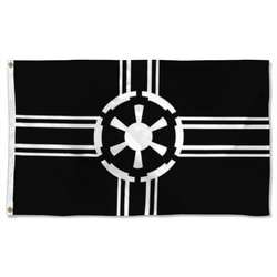 Star Wars Star Trek fans banner The Galactic Empire Flag Banner 08A