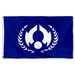 Star Wars Star Trek fans banner The Galactic Empire Flag Banner 09A