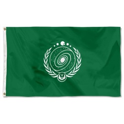 Star Wars Star Trek fans banner The Galactic Federation of Free Alliances Flag Banner