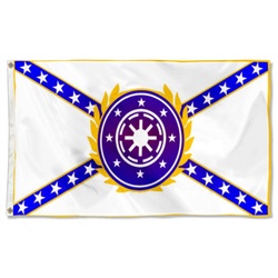 Star Wars Star Trek fans banner The Galactic Republic Flag Banner