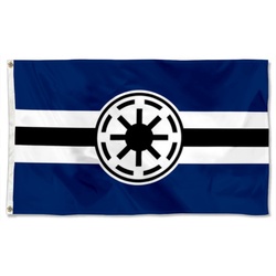 Star Wars Star Trek fans banner The Galactic Republic Flag Banner 10A