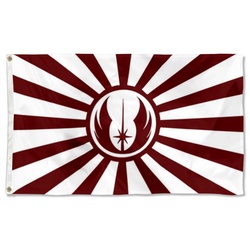 Star Wars Star Trek fans banner the Jedi order Flag Banner
