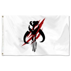 Star Wars Star Trek fans banner The Mandalorian Confederacy Flag Banner
