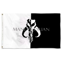Star Wars Star Trek fans banner the Mandalorianl Flag Banner