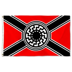 Star Wars Star Trek fans Black Sun Flag Banner 19A