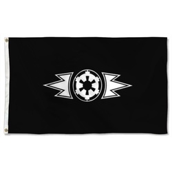 Star Wars Star Trek fans Fire New Galactic Empire Flag Banner 20A