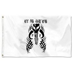 Star Wars Star Trek fans Mandalorianl Flag Banner