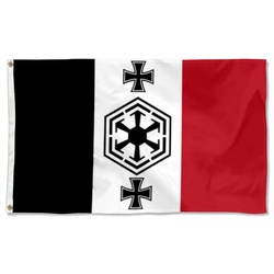 Star Wars Star Trek Sith Empire Flag Banner