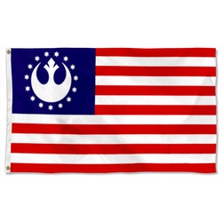 Star Wars Stripe Star Trek fans banner Rebel Alliance Flag Banner
