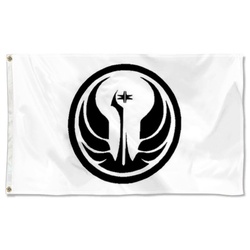 Star Wars White Star Trek fans banner Old Republic Flag Banner
