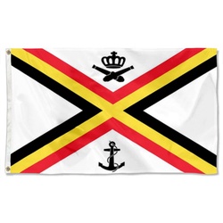Naval Ensign of Belgium Flag Banner