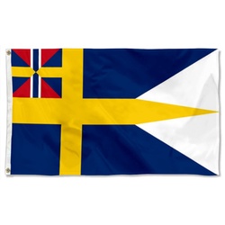 Naval Ensign of Sweden 1844-1905 Flag Banner