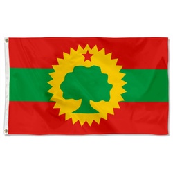 Oromo Liberation Front OLF Flag Banner