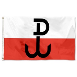 Polish Home Army Resistance Movement World War II Historical Garage Basement Flag Banner