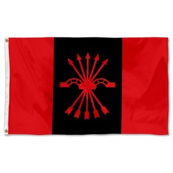 Spanish Falange of the Assemblies of the National Syndicalist Offensive Flag Banner