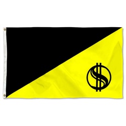 Anarcho Capitalist Flag Banner