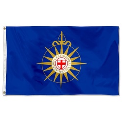 The Compasrose of the Anglican Communion Flag Banner