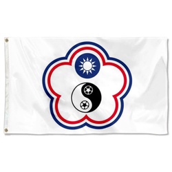 Chinese Taipei Football team Flag Banner