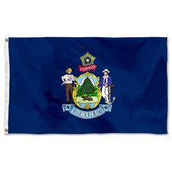 The United States Maine Flag