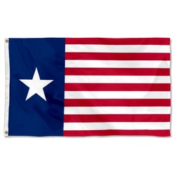 Ceremonial of the Texas Navy Association Flag Second naval ensign of the Republic of Texas Banner