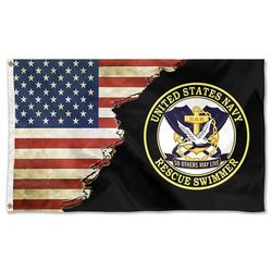 Us Navy Rescue Swimmer Flag
