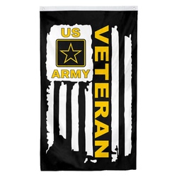 U.S. Army American Veteran Flag Banner