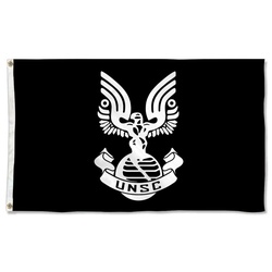 United nations space command UNSC Flag Banner
