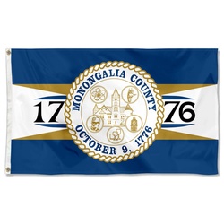 Monongalia County, West Virginia (U.S.) Flag Banner