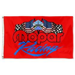 Mopar Racing Flag Banner