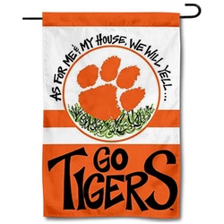Clemson Garden Flag