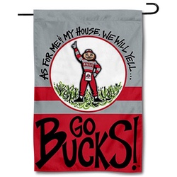 Ohio State Garden Flag Banner