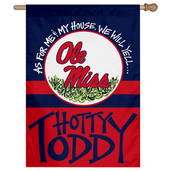 Ole Miss House Flag Banner