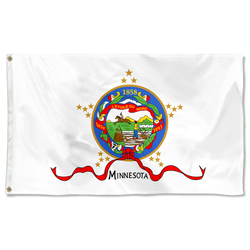 The United States Minnesota (1893-1957) Flag