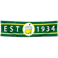 Golf sports Garage Shop Decor Banner Work for Golf Tournament  EST. 1934 Flag 2x8 Feet