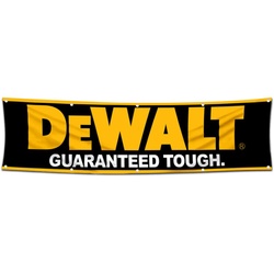 Tools Garage Shop Decor Banner Works for DeWalt Flag 2x8 Feet