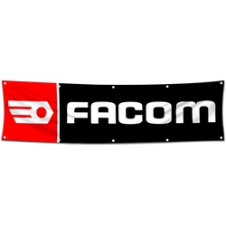 Tools Garage Shop Decor Banner Works for Facom Flag 2x8 Feet