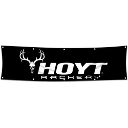 Archery Garage Shop Decor Banner Works for Hoyt Flag 2x8 Feet