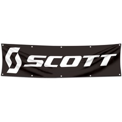 Bicycles Garage Shop Decor Banner Works for Scott Flag 2x8 Feet