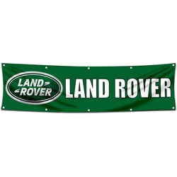 Car Moto Garage Shop Decor Banner Works for Land Rover Flag  2X8 Feet