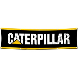 Car Motor Engines Garage Shop Decor Banner Works for Caterpillar Flag 2x8 Feet