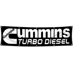 Car Motor Engines Garage Shop Decor Banner Works for CumminS Flag 2x8 Feet