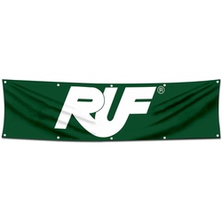 Car Motor Garage Shop Decor Banner Works for RUF Automobile Flag 2x8 Feet