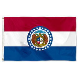 The United States Missouri Flag